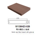 Low Maintenance 138x23mm Composite Solid Deck for Outdoor Project